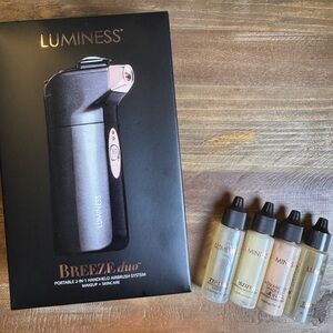 Luminess Black and Gold Airbrush Device